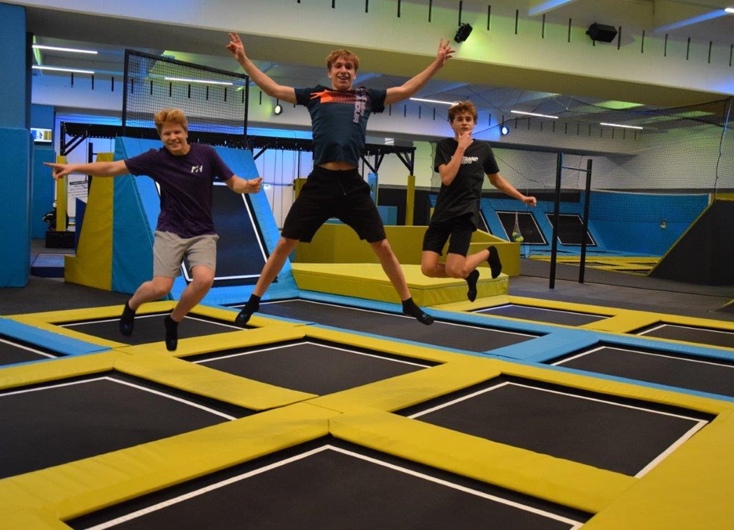 Highmatrausch Trampolin Action