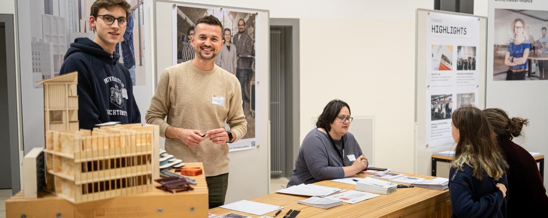 Persönliche Beratung beim Bachelor und Master Infoabend
