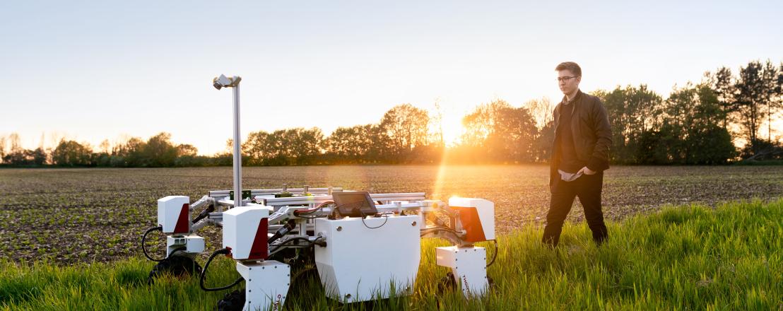 Roboter im Feld