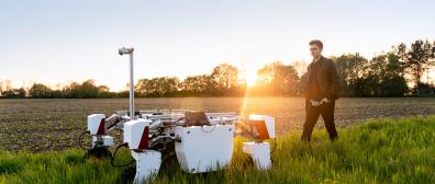 Roboter im Feld